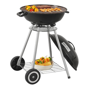 Barbecue rond El Paso 80x49x47cm noir