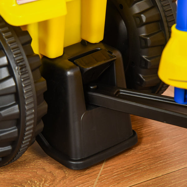Rutschauto Traktor mit Anhänger ab 2 Jahren Gelb