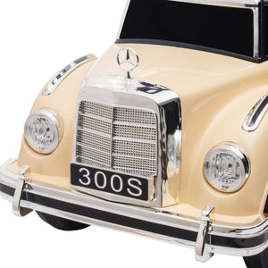 Rutscher Kinderauto Mercedes im klassischen Design beige