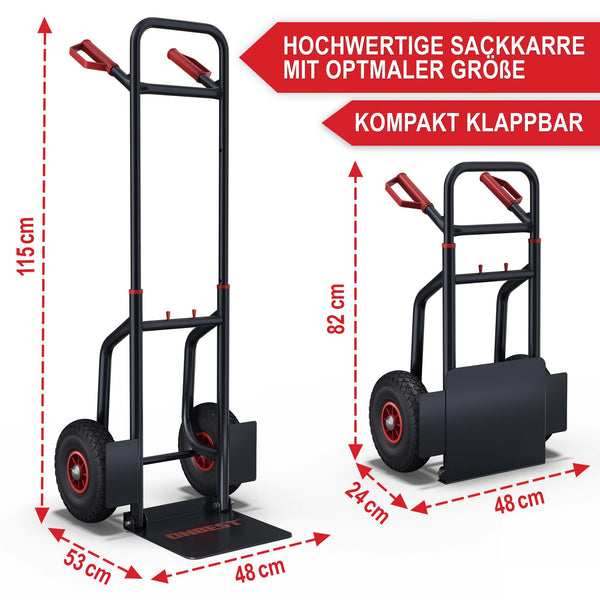 Sackkarre Paul klappbar - bis 200kg belastbar