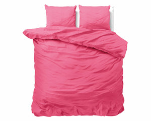 Satin Point Bettbezug 200x220 cm Pink