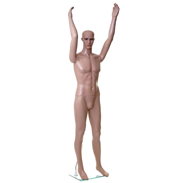 Schaufensterpuppe männlich Schaufensterfigur Mannequin lebensgross 185cm