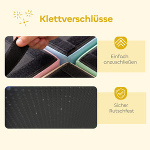Schaumstoff Bausteine Softbausteine Tisch für Kinder Klettern bunt