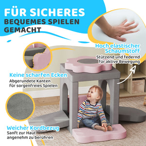Schaumstoff Spielset für Kinder zum Klettern Indoor 12-teilig
