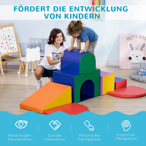 Schaumstoffbausteine Softbausteine Spielset für Kinder motorikfördernd