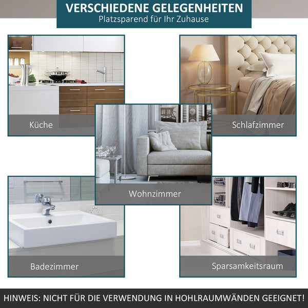 Gleitschienen Bausatz Schiebetüren Metall 2m 100kg braun