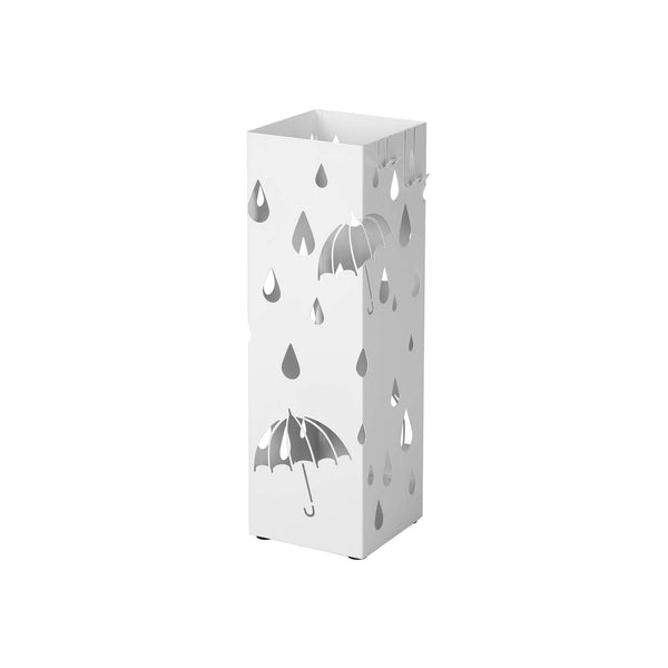 Square white umbrella stand