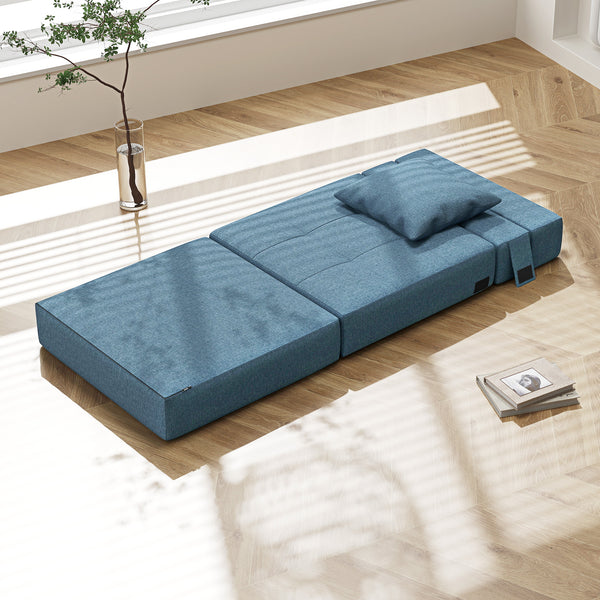 Schlafsessel Gästebett mit abnehmbarem Bezug dunkelblau