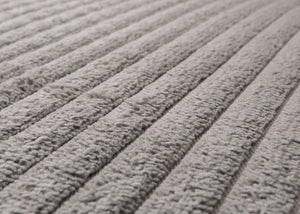 Schlafsessel Klappsessel Gästebett Relaxsessel Liegefläche 200x100cm Cord hellgrau