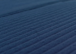 Schlafsessel Klappsessel Schlafsofa Gästebett Liegefläche 190x100cm Cord blau