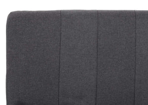 Schlafsessel Klappsessel Schlafsofa Gästebett Liegefläche 186x97cm dunkelgrau