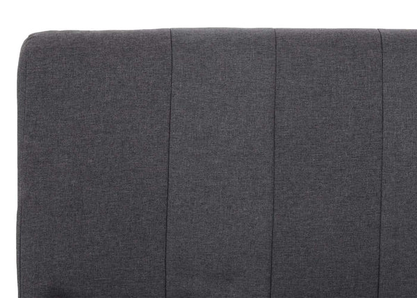 Schlafsessel Klappsessel Schlafsofa Gästebett Liegefläche 186x97cm dunkelgrau
