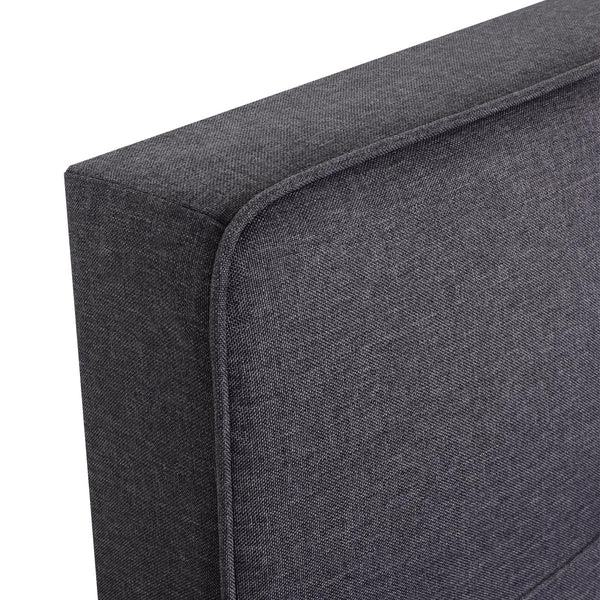 Schlafsessel Klappsessel Schlafsofa Gästebett Relaxsessel Liegefläche 197x103cm dunkelgrau
