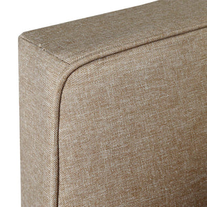 Schlafsessel Klappsessel Schlafsofa Gästebett Relaxsessel Liegefläche 197x103cm taupe