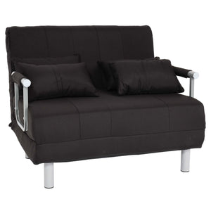Schlafsessel Klappsessel Schlafsofa Gästebett Liegefläche 186x97cm schwarz