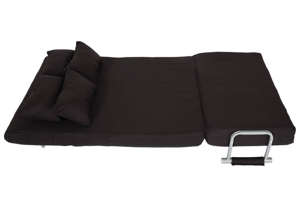 Schlafsessel Klappsessel Schlafsofa Gästebett Liegefläche 186x97cm schwarz