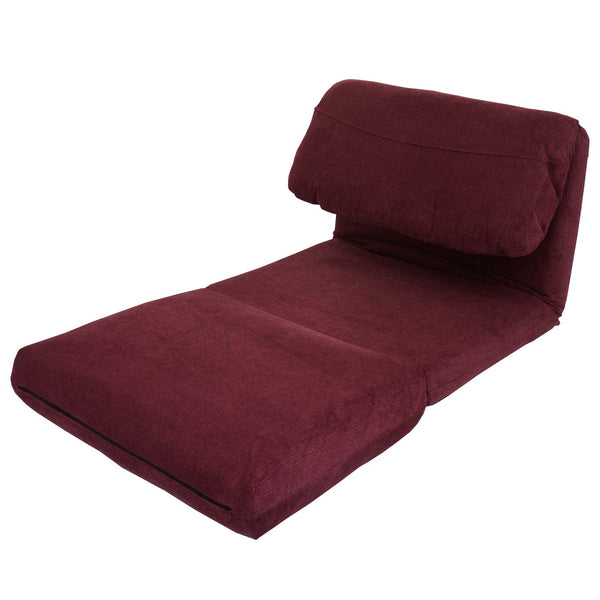 Schlafsessel Schlafsofa Funktionssessel Klappsessel Relaxsessel bordeaux