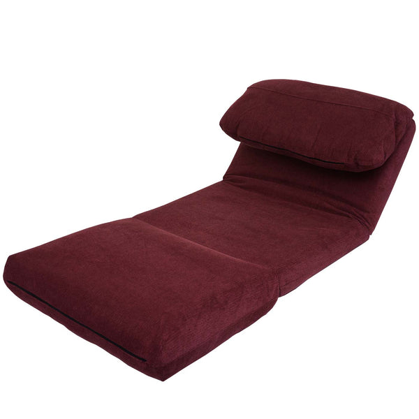 Schlafsessel Schlafsofa Funktionssessel Klappsessel Relaxsessel bordeaux
