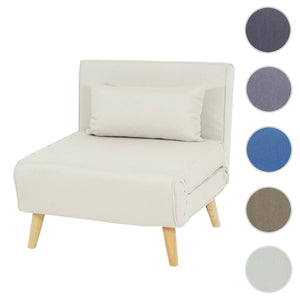 Schlafsessel Schlafsofa Funktionssessel Klappsessel Relaxsessel creme-beige
