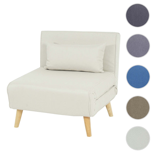 Schlafsessel Schlafsofa Funktionssessel Klappsessel Relaxsessel creme-beige