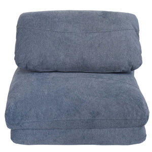 Schlafsessel Schlafsofa Funktionssessel Klappsessel Relaxsessel hellblau
