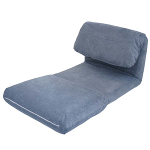 Schlafsessel Schlafsofa Funktionssessel Klappsessel Relaxsessel hellblau