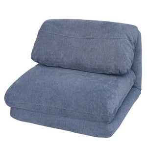 Schlafsessel Schlafsofa Funktionssessel Klappsessel Relaxsessel hellblau