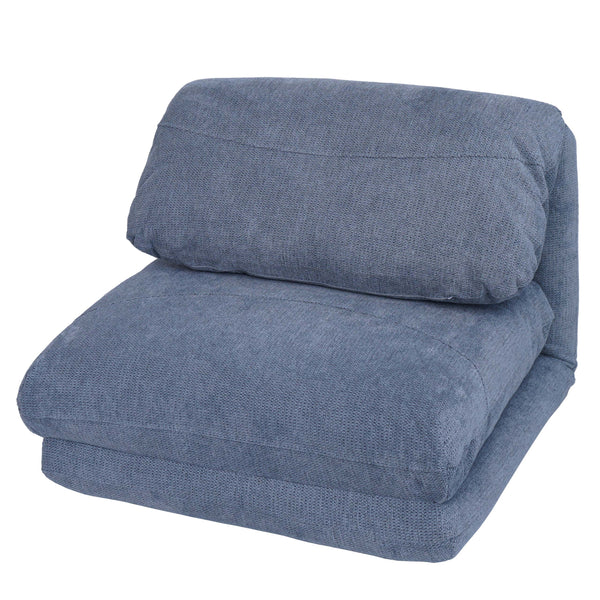 Schlafsessel Schlafsofa Funktionssessel Klappsessel Relaxsessel hellblau