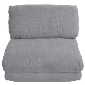 Schlafsessel Schlafsofa Funktionssessel Klappsessel Relaxsessel hellgrau