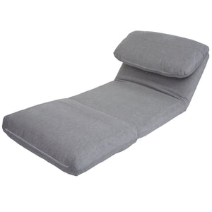 Schlafsessel Schlafsofa Funktionssessel Klappsessel Relaxsessel hellgrau