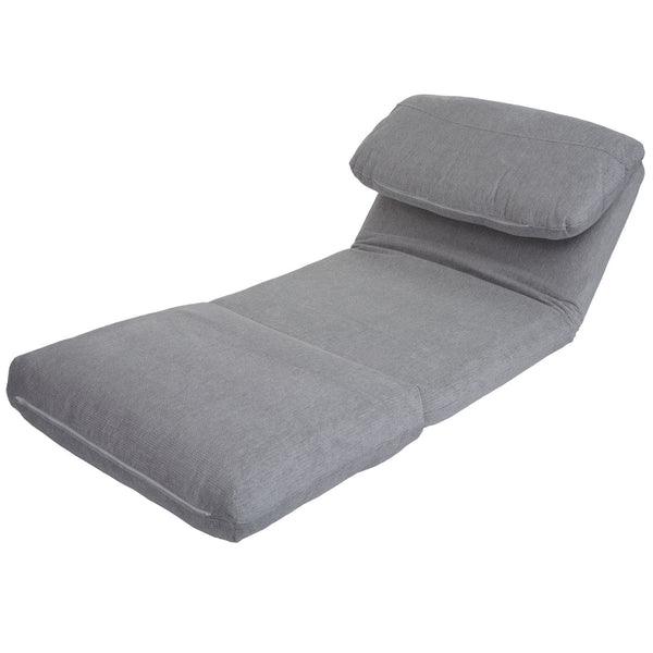 Schlafsessel Schlafsofa Funktionssessel Klappsessel Relaxsessel hellgrau