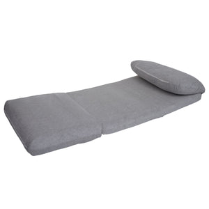 Schlafsessel Schlafsofa Funktionssessel Klappsessel Relaxsessel hellgrau