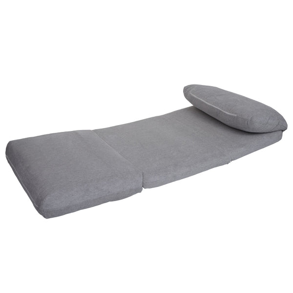 Schlafsessel Schlafsofa Funktionssessel Klappsessel Relaxsessel hellgrau