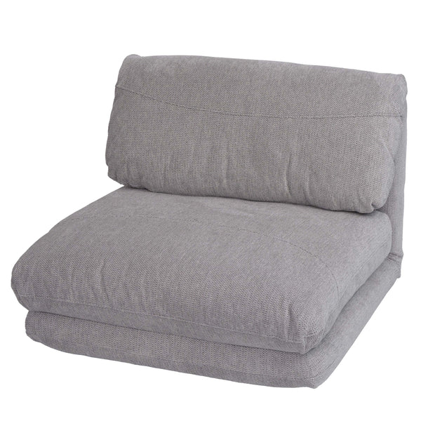 Schlafsessel Schlafsofa Funktionssessel Klappsessel Relaxsessel hellgrau
