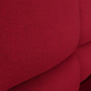 Schlafsofa Gästebett Schlafcouch Couch Schlaffunktion Liegefläche 180x110cm bordeaux