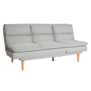 Schlafsofa Gästebett Schlafcouch Couch Schlaffunktion Liegefläche 180x110cm mint-grau