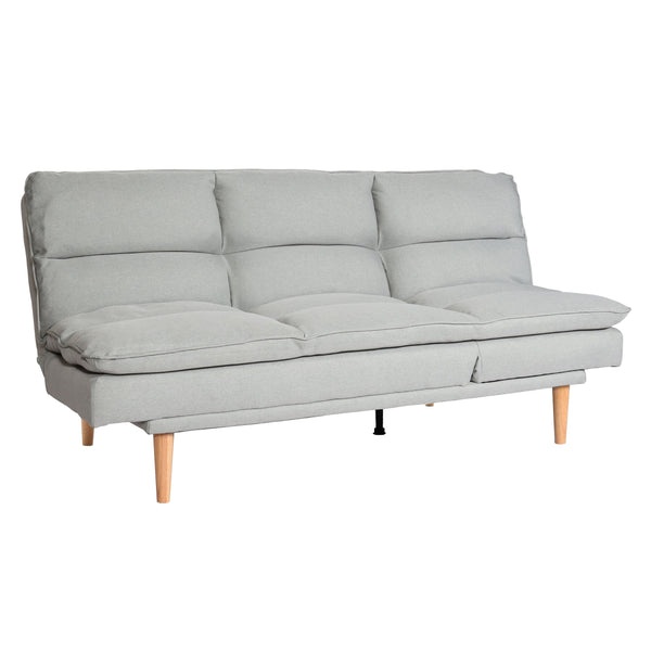 Schlafsofa Gästebett Schlafcouch Couch Schlaffunktion Liegefläche 180x110cm mint-grau