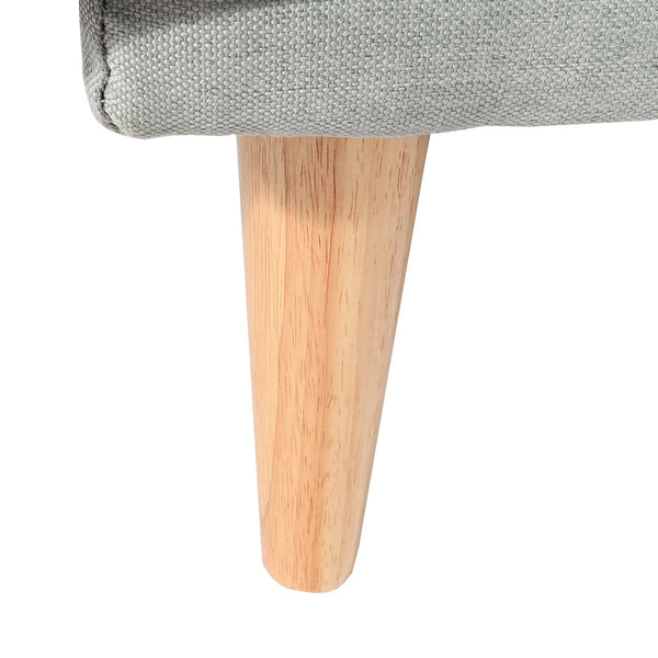 Schlafsofa Gästebett Schlafcouch Couch Schlaffunktion Liegefläche 180x110cm mint-grau