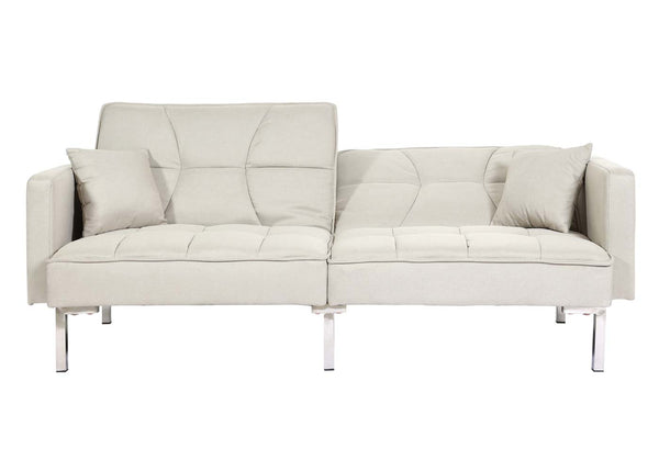 Schlafsofa Schlafcouch Bettsofa Gästebett Liegefläche 170x104cm creme-beige