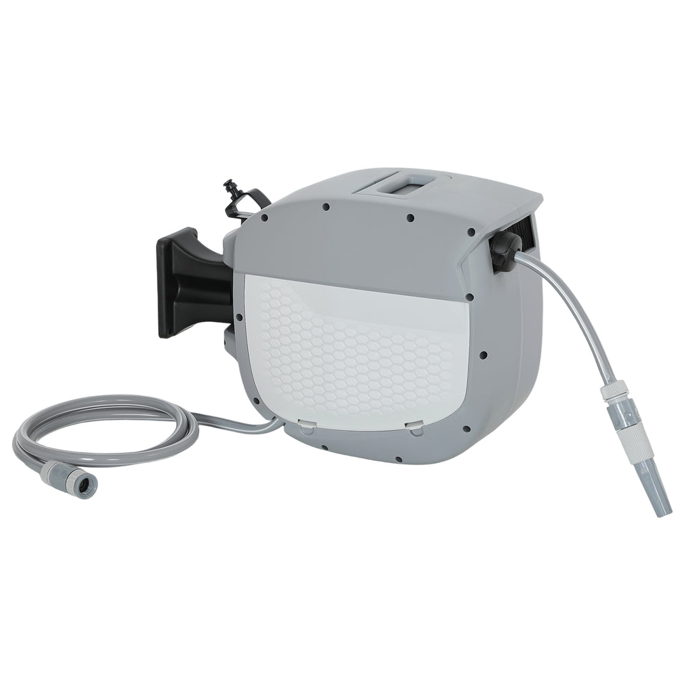 Schlauchbox Gartenschlauch automatisch schwenkbar 20m
