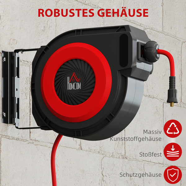 Schlauchtrommel automatisch zur Wandmontage mit 16m Schlauch
