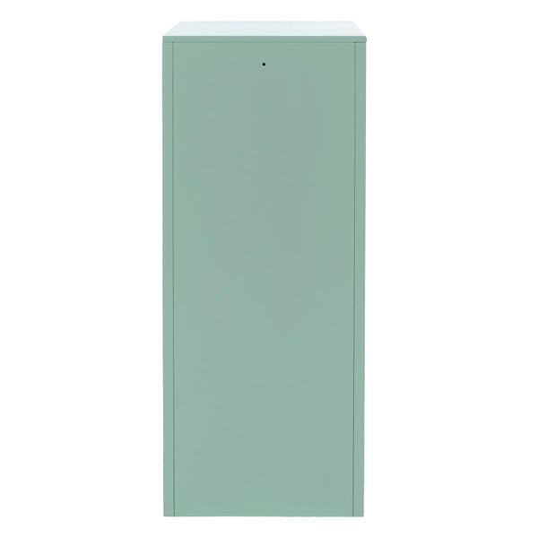 Stahl Schliessfachschrank 3 Türen mintgrün 90x38x45cm