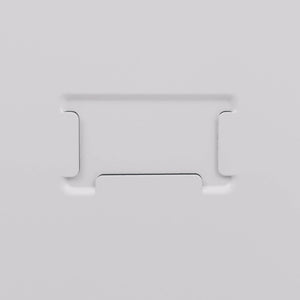 Stahltür Schliessfachschrank mit Kleiderstange, weiss, 90x38x45cm
