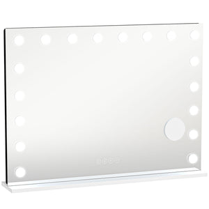 Schminkspiegel mit LED dimmbar Bluetooth Lautsprecher Vergrösserung