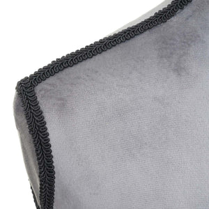 Schneiderpuppe Schaufensterpuppe Torso weiblich Schaumstoff Samt grau