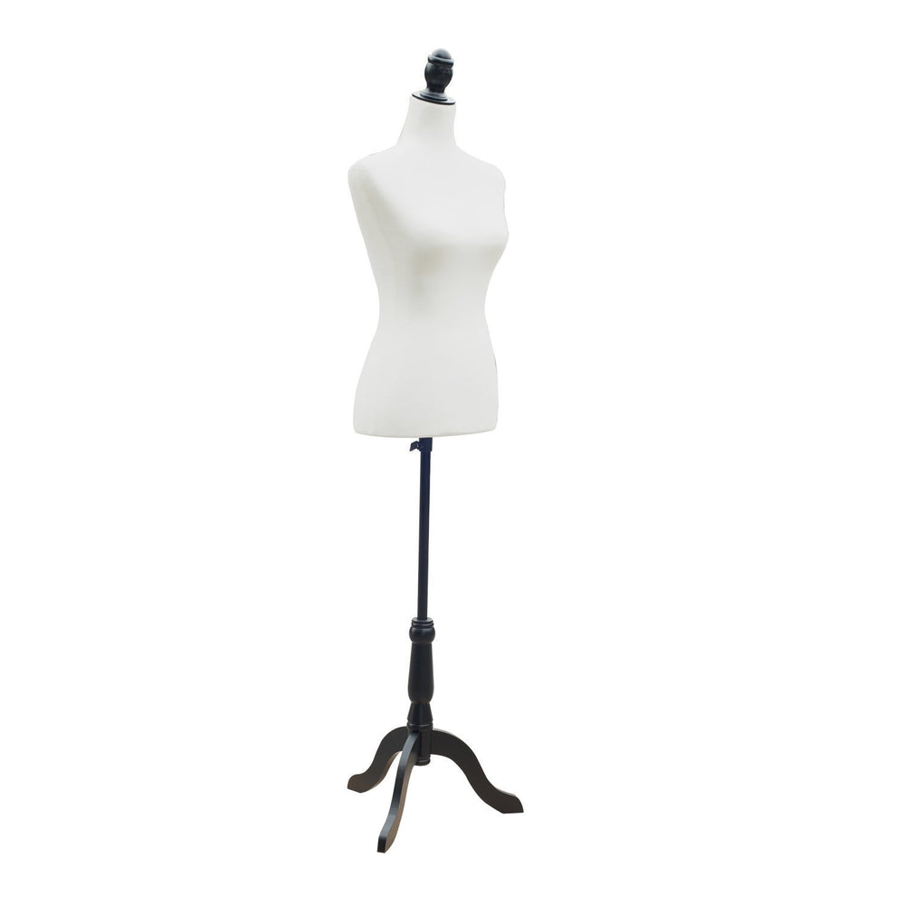 Schneiderpuppe Kleiderpuppe Schaufensterpuppe Mannequin Schaumstoff Holz weiss