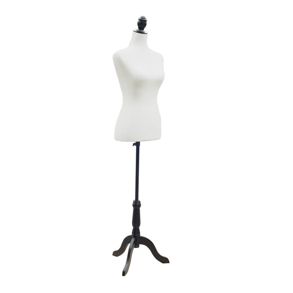Schneiderpuppe Kleiderpuppe Schaufensterpuppe Mannequin Schaumstoff Holz weiss