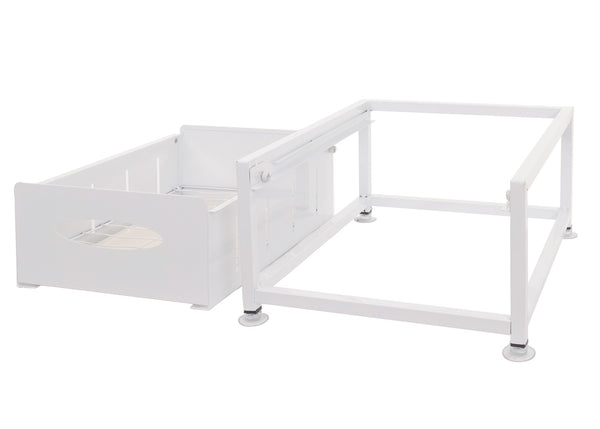 Schrankschublade mit Tablett Küchenauszug Geschirrablage 19x34x42cm weiss