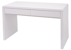 Schreibtisch Bürotisch Computertisch Arbeitstisch Hochglanz 120x60cm weiss