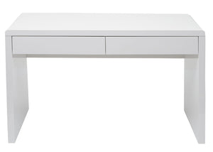 Schreibtisch Bürotisch Computertisch Arbeitstisch Hochglanz 120x60cm weiss